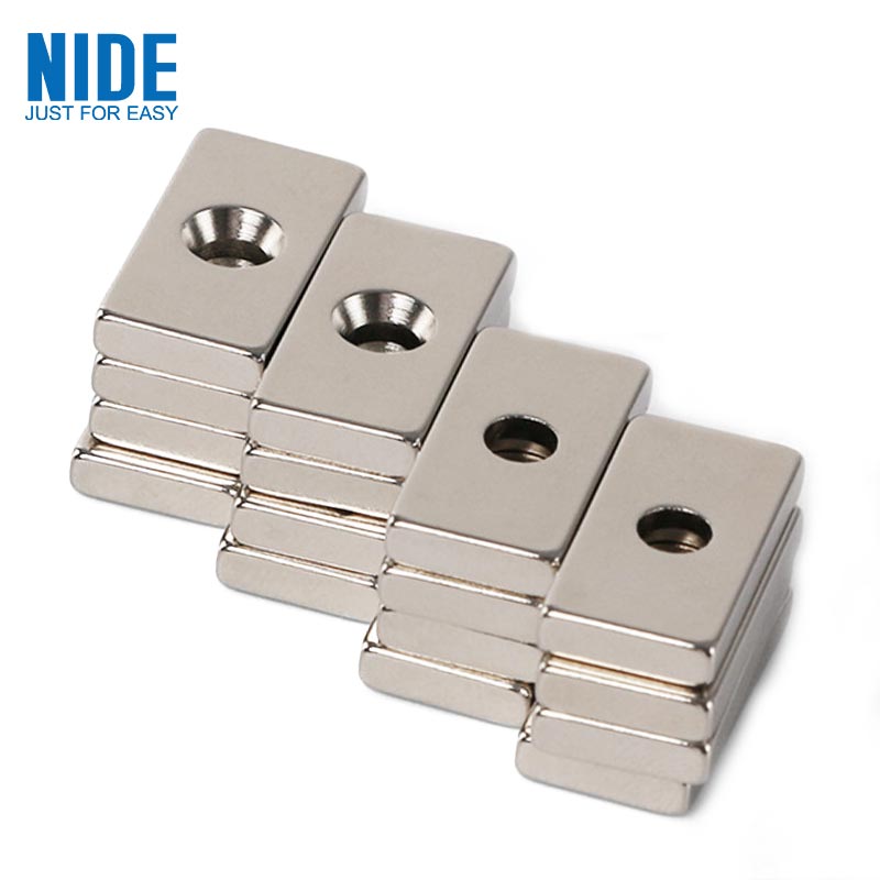 Magnum Neodymium Magnet Sintered NdFeB Magnet Cum Hole